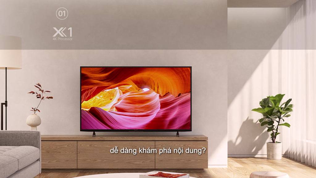 Google Tivi Sony 4K 50 inch KD-50X75K - Miễn Phí Lắp Đặt | BigBuy360 - bigbuy360.vn