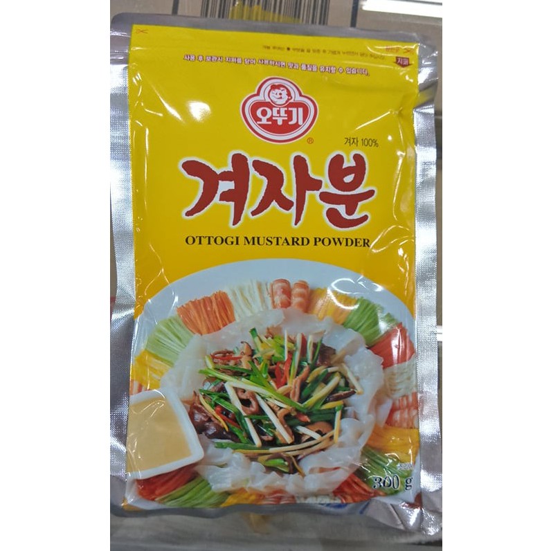 Bột mù tạt vàng ottogi 300g - 겨자분