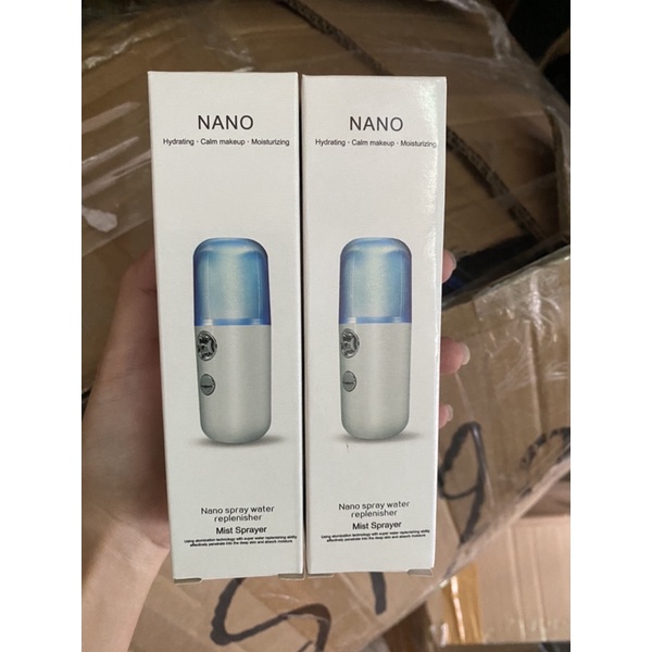 Máy xông mặt phun sương nano cầm tay mini