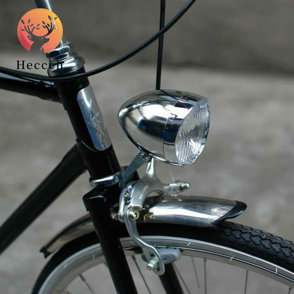 Đèn LED 3 Bóng Gắn Đầu Xe Đạp Phong Cách Vintage