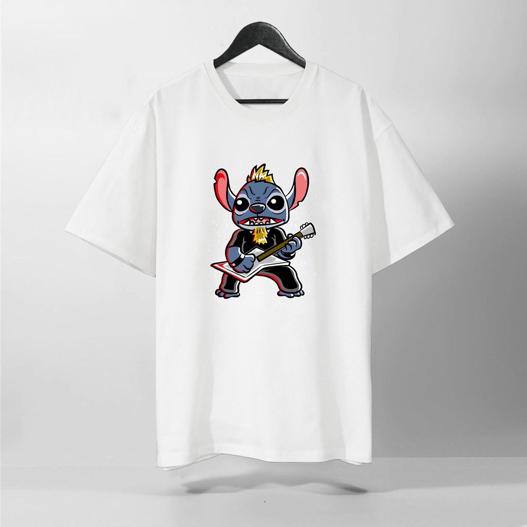 Áo thun tay ngắn mang hình stitch cute hàng mới về sll - x240