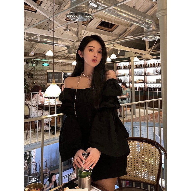 Áo kiểu tay dài nữ BIGSIZE  cổ vuông xẻ tà giữa sexy chất lụa ngọc trai SAA05 -