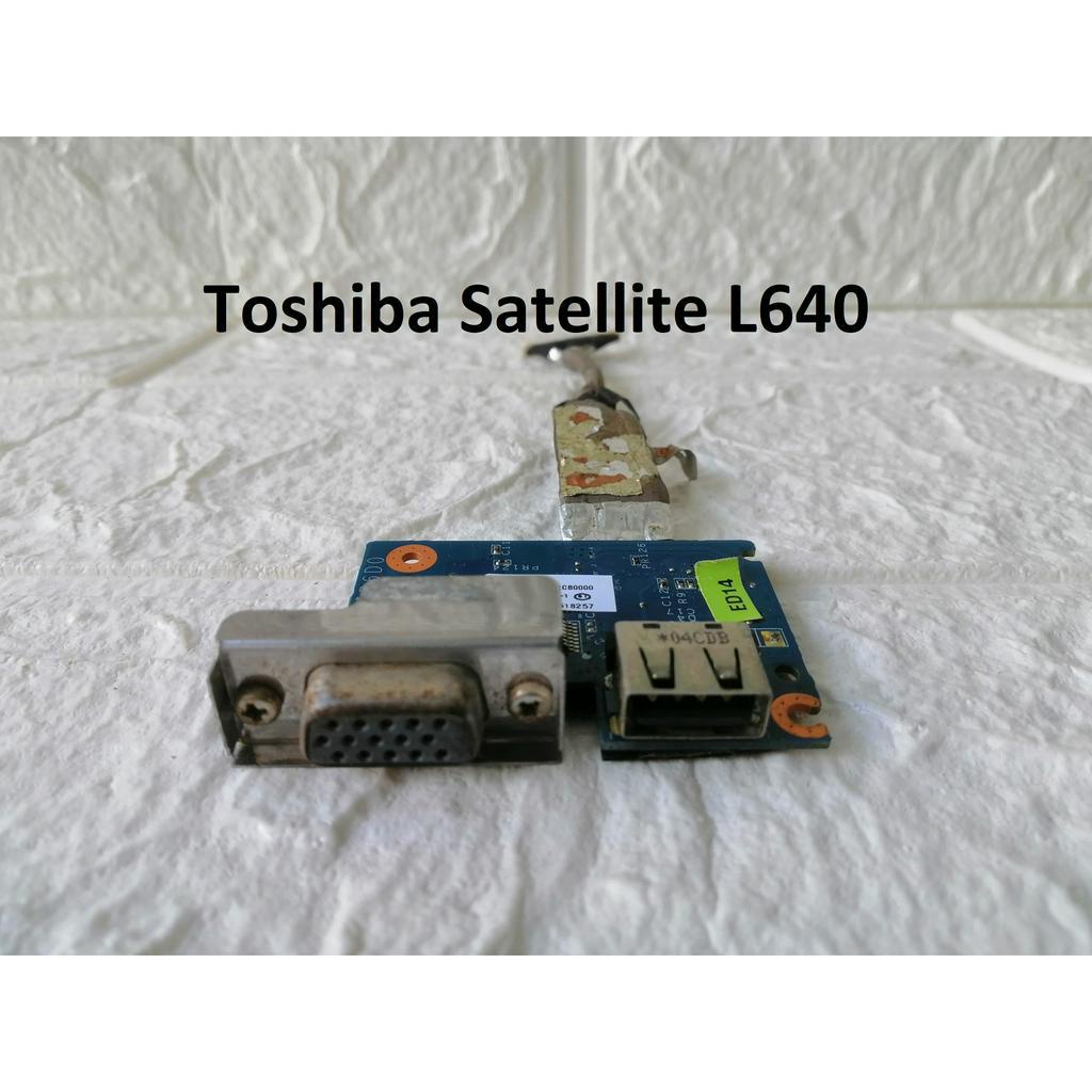 BOARD VGA/USB LAPTOP Toshiba Satellite L640