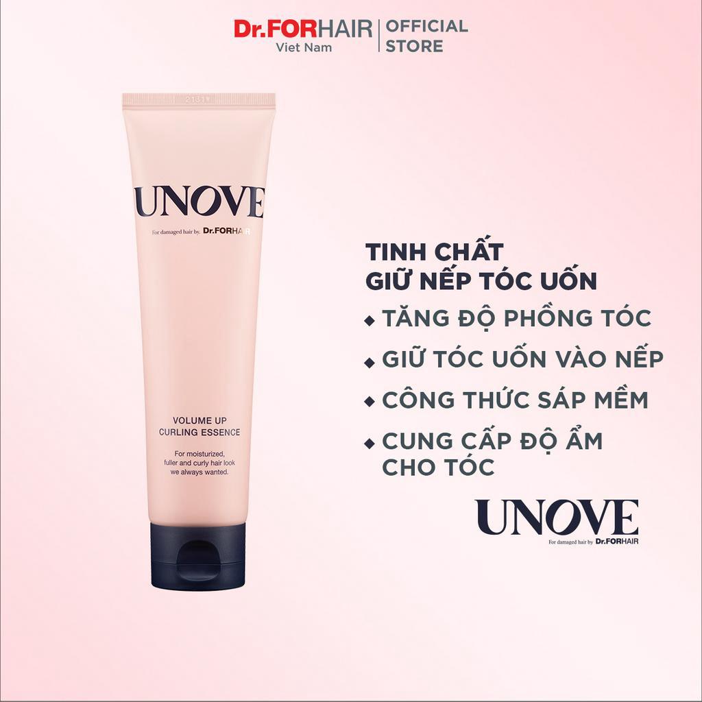 Tinh chất phục hồi chăm sóc uốn tóc tăng độ dày và bồng bềnh cho tóc Dr.FORHAIR UNOVE VOLUME UP CURLING ESSENCE 147ml