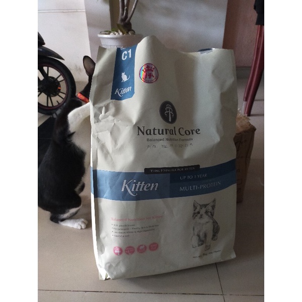 5kg THỨC ĂN NATURAL CORE C1 BENE KITTEN CHO MÈO CON là giải pháp dinh dưỡng hoàn chỉnh dành cho mèo con.