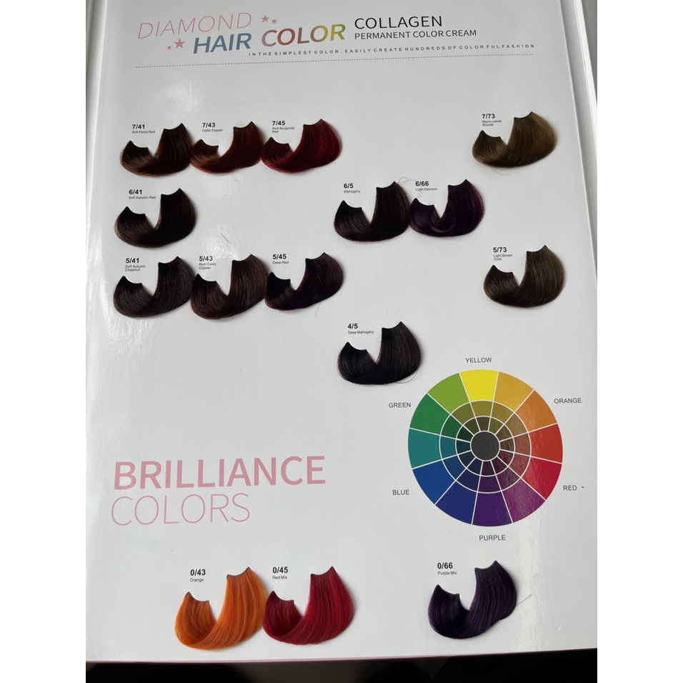Kem nhuộm tóc Diamond Collagen 100ml