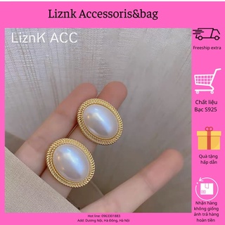 Bông tai bạc S925 phong cách Hàn Quốc