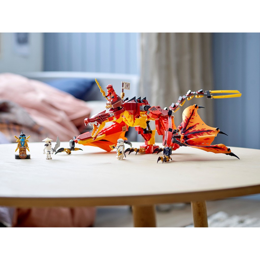 71753 LEGO Ninjago Legacy Fire Dragon Attack - Rồng phun lửa của KAI