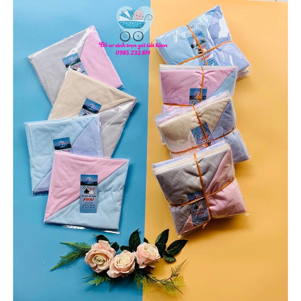 TÃ CHÉO SƠ SINH 100% COTTON
