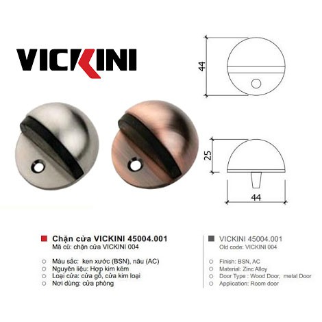 Combo 5 Chặn cửa VICKINI 45004