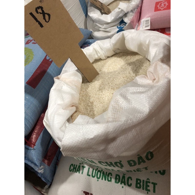 gạo ráo xốp mềm thơm cơm