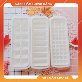 Khay Trữ Đồ Ăn Dặm, Đựng Đá Có Nắp 8,12,48 Ngăn INOMATA