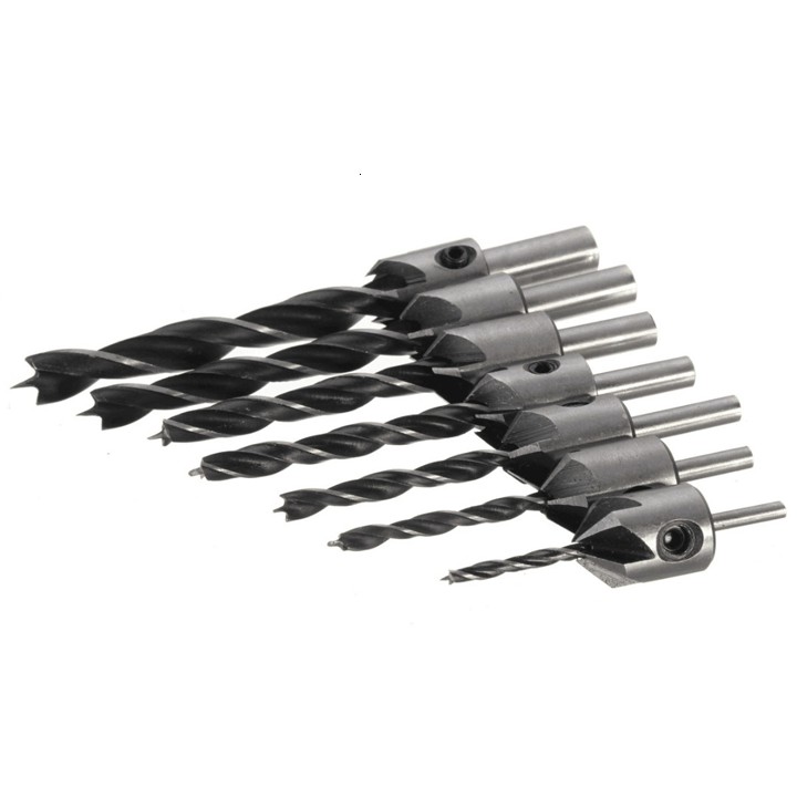 Bộ 7 mũi khoan âm gỗ