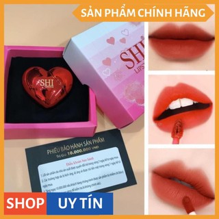 Son trái tim SHI (Hàng Mới Về) Son Môi Dưỡng Ẩm Chống Nước Lâu Trôi Tiện Dụng Chất Lượng Cao V V V