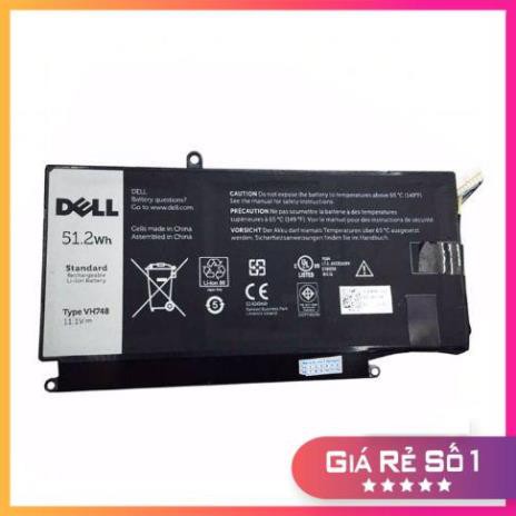 Pin dell vostro 5460 ZIN pin 6 cell dẹt lắp trong máy Vostro 5460 5470 5480 5560 5570 14-5439 Inspiron 14zD-3526