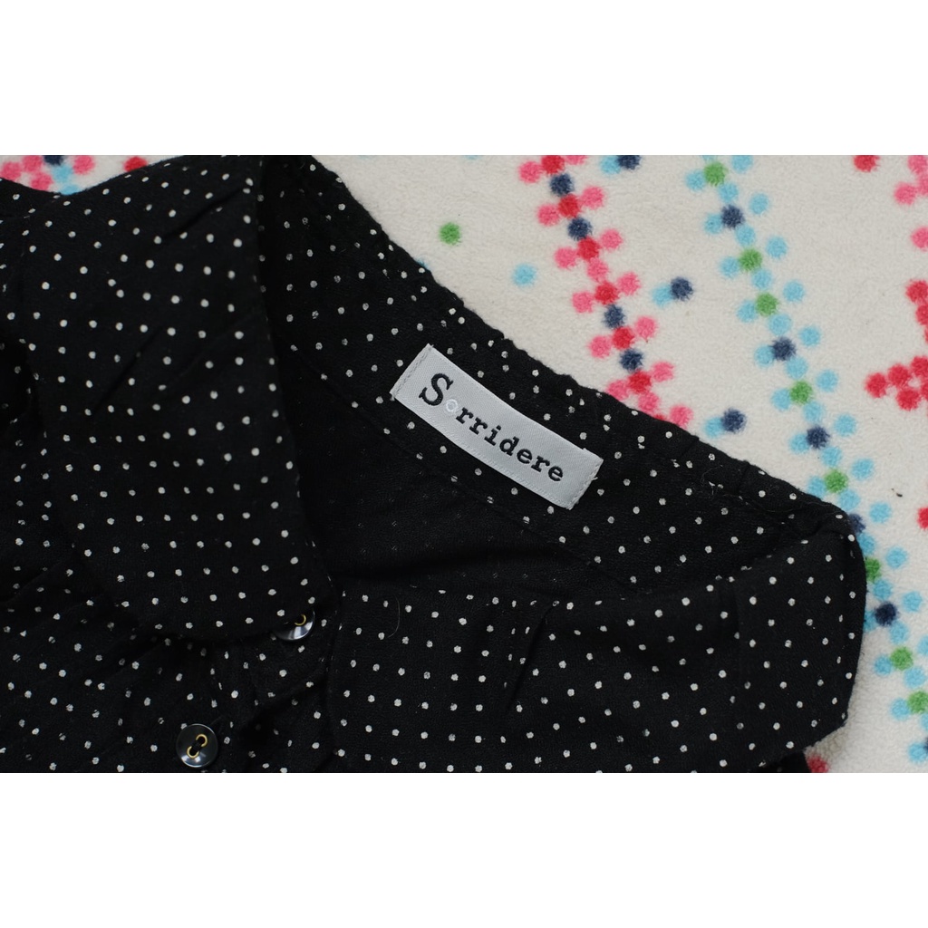 Đầm babydoll chấm bi