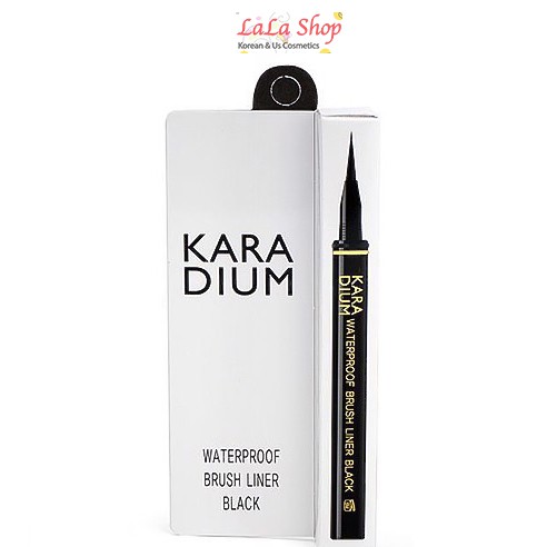 Bút Dạ Kẻ Mắt Nước Karadium Waterproof Brush Liner Black | BigBuy360 - bigbuy360.vn