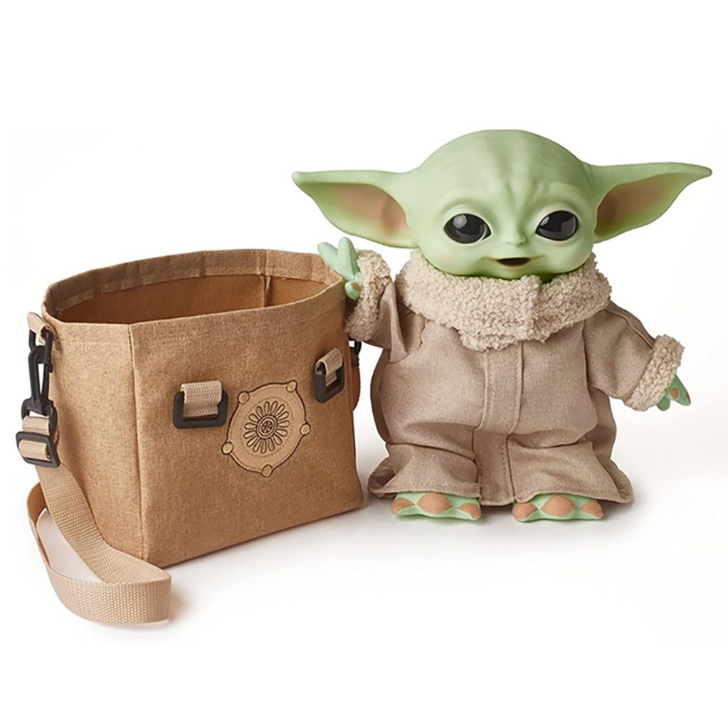 🌷Trong kho 🌷Búp bê mô phỏng nhân vật Yoda trong phim Star Wars cỡ 28cm