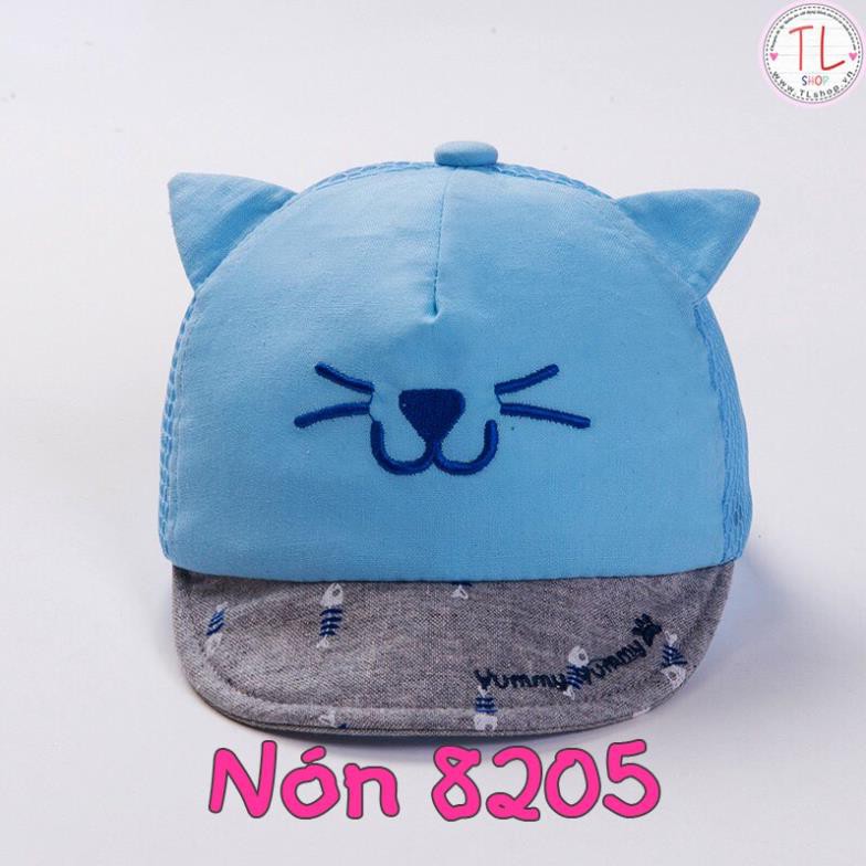 NÓN TRẺ EM - NÓN LƯỠI TRAI TAI MÈO XINH XẮN