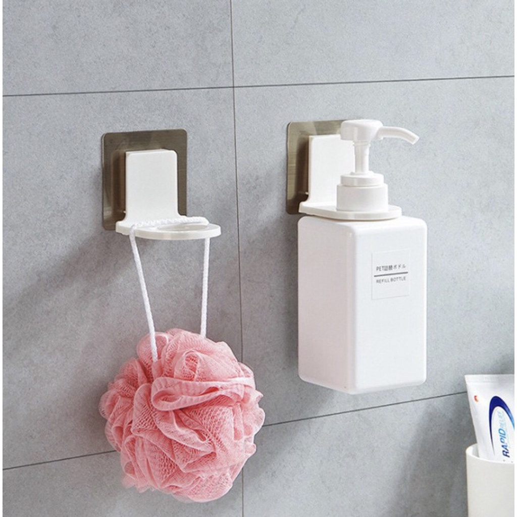 Móc treo dầu gọi, sữa tắm dán tường tiện dụng
