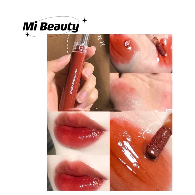 Son Tint Bóng Lâu Trôi ROMAND Glasting Water Tint 04 - #VINTAGE OCEAN