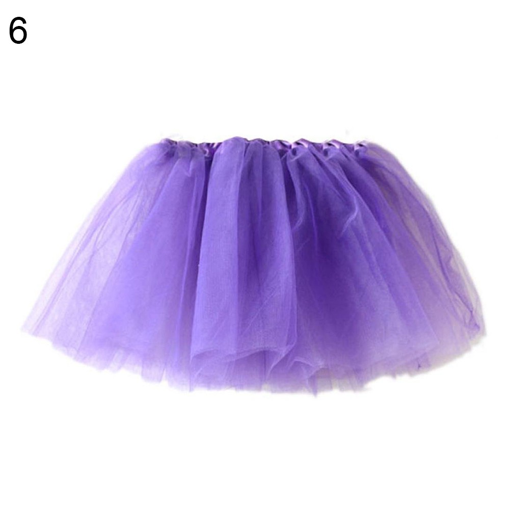 Dễ Thương Chân Váy Xoè Tutu Trang Phục Múa Ballet Cho Bé Gái