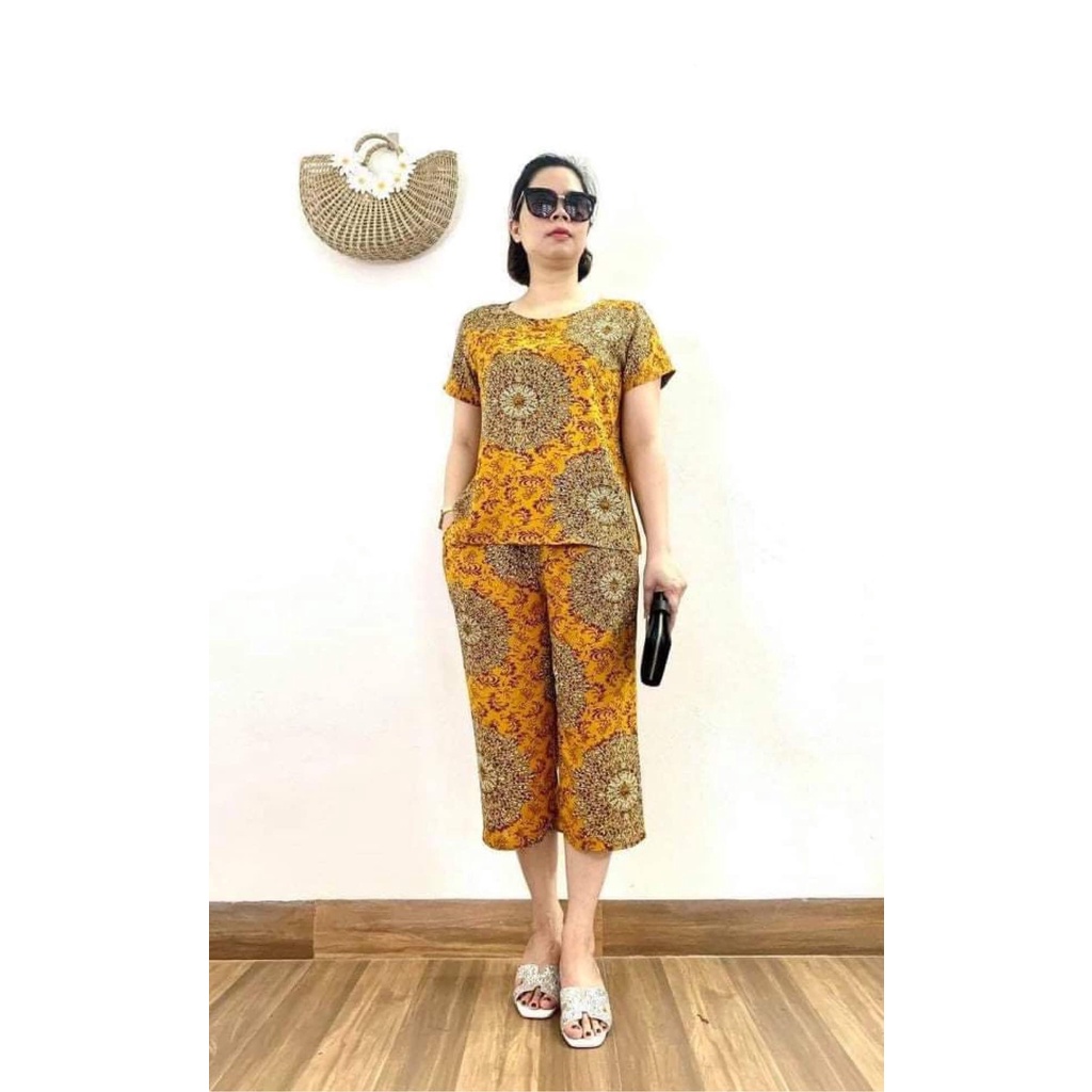 BỘ ĐỒ TRUNG NIÊN, BỘ LANH LỤA ỐNG SỚ MẶC NHÀ CHO MẸ CHO NGƯỜI LỚN TUỔI