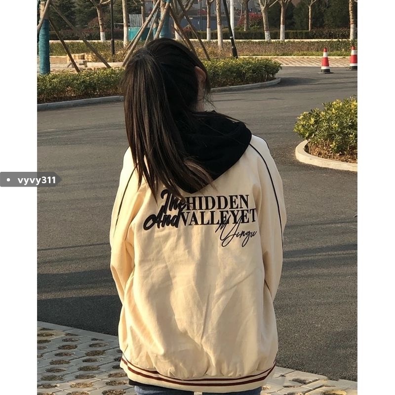Áo Bomber Unisex Nam Nữ 2 Màu Tay Viền Form Rộng