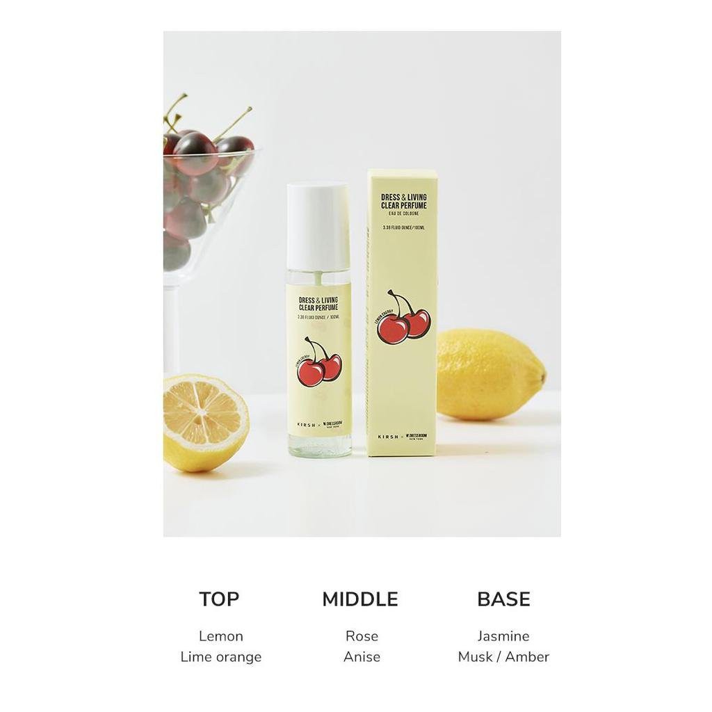 [Siêu Hot] Nước hoa W.Dressroom X Kirsh Dress & Living Clear 100ml | Thế Giới Skin Care