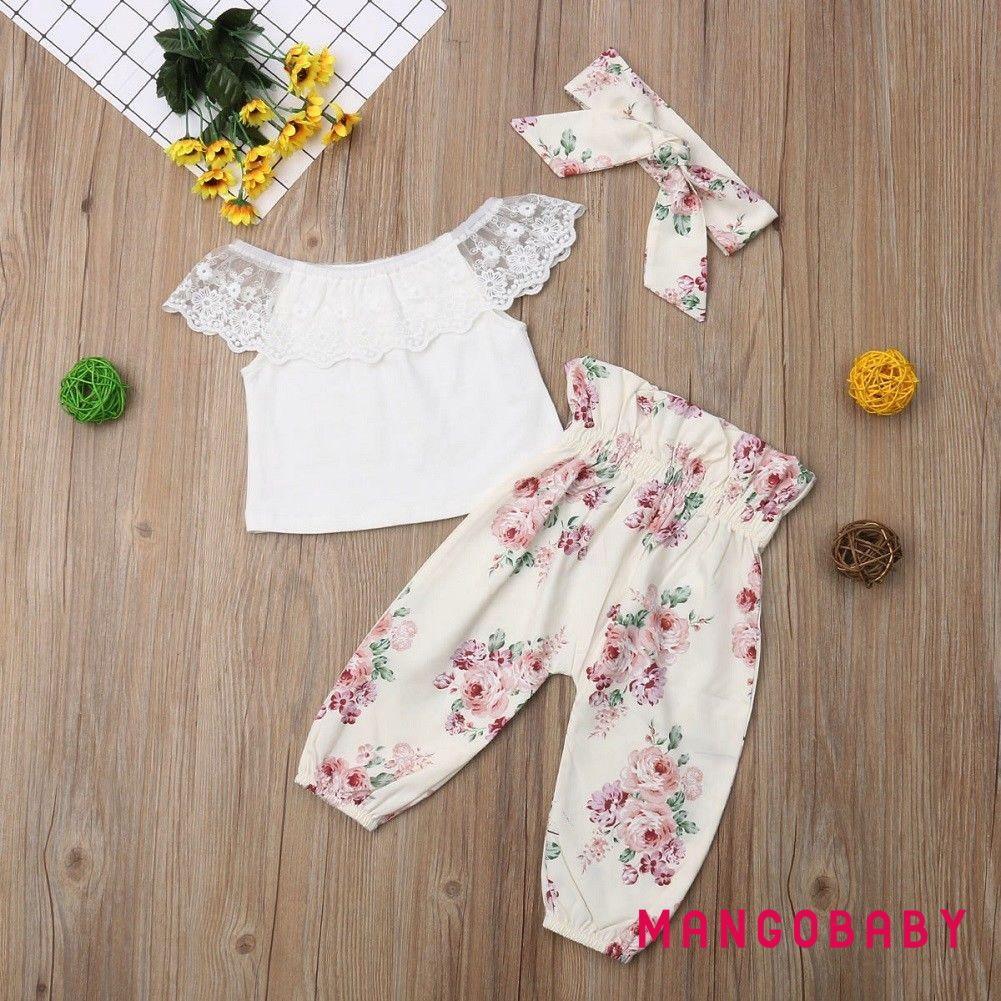 Set đồ 3 món gồm có quần leggings + áo thời trang dành cho bé gái