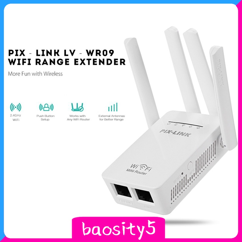 Bộ 5 Thiết Bị Phát Wifi Không Dây 300mbps Phích Cắm Us | BigBuy360 - bigbuy360.vn