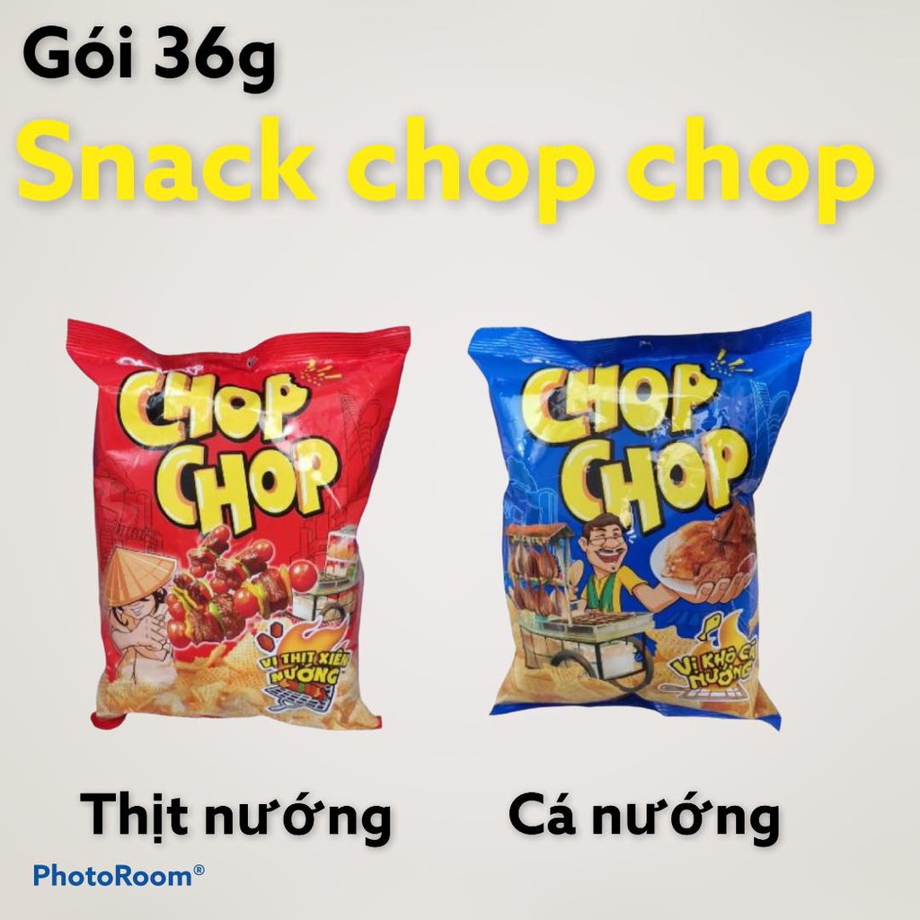 Snack Chop chop gói 32g (giao vị ngẫu nhiên)
