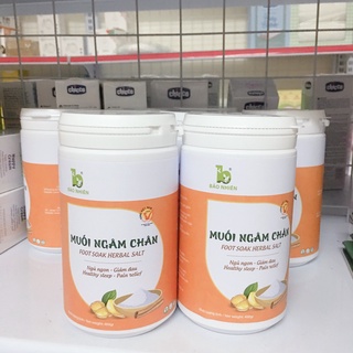 Muối ngâm chân thảo dược Bảo Nhiên(Giúp ngủ ngon, an thần, giảm đau nhức)