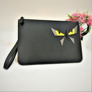 CLUTCH UNISEX  SIÊU CẤP MẮT VÀNG ⚜️FREE SHIP⚜️họa tiết phong cách thời thượng (G_Shop)