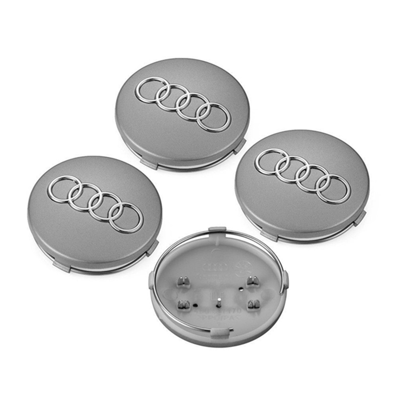 Set 4 Nắp Đậy Trục Bánh Xe 60mm Cho Audi A3 A4 A5 A6 A7 A8 S4 S60601170
