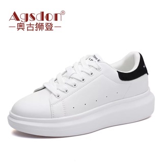 Giày sneaker nội địa TQ Agsdon đế cao 4cm (có ảnh thật)