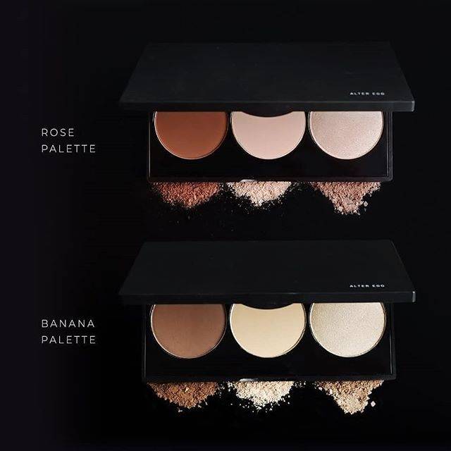 (hàng Mới Về) Phấn Bắt Sáng Tạo Khối Trang Điểm Chuyên Nghiệp