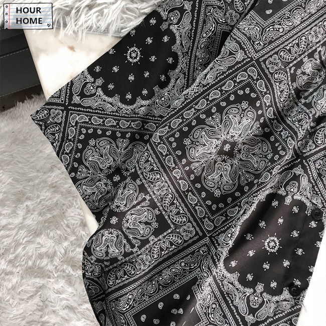 instockÁo Sơ Mi Ngắn Tay Dáng Rộng Phong Cách Hiphop Dành Cho Nữ Và Nam