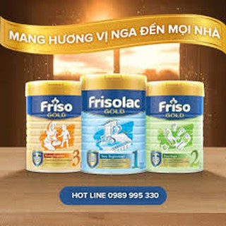 Friso gold nga số 1, 2 ,3 hộp thiếc 800g