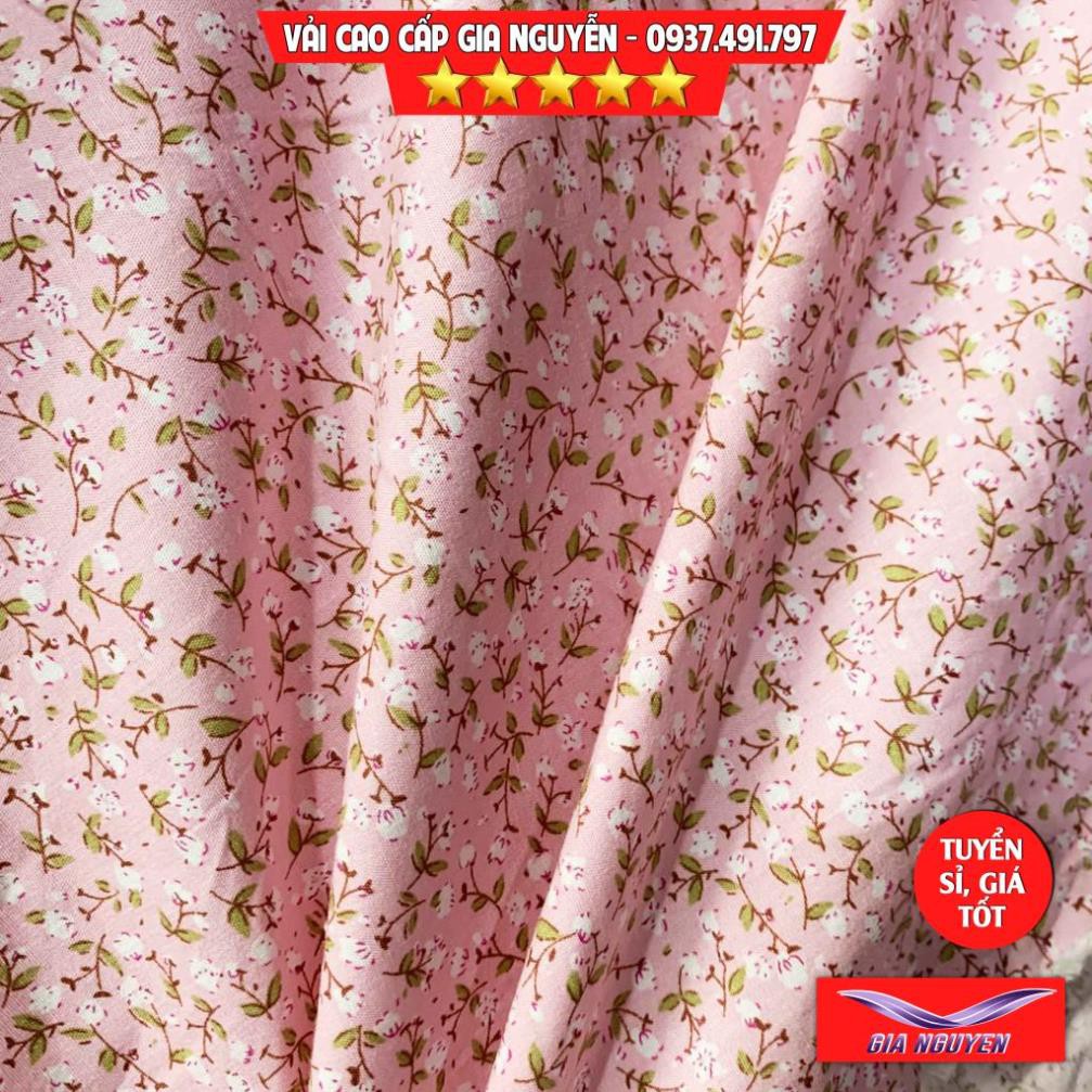 [Mã T250 giảm 20K đơn 100K]Vải cotton thô-Chuyên may váy đầm-Đồ bộ cho mẹ-bé cực mát-cực đáng yêu-Nhiều họa tiết độc đáo