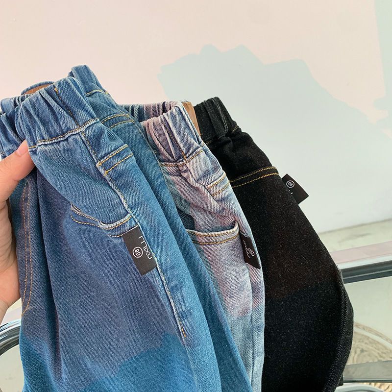 Quần Jean Dài Thời Trang Mùa Thu Mới 2022 Dành Cho Bé Trai