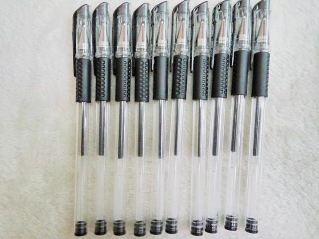 10 bút nước 3 màu xanh đỏ đen