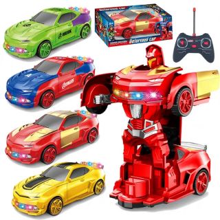 Xe điều khiển biến hình robot biệt đội siêu anh hùng