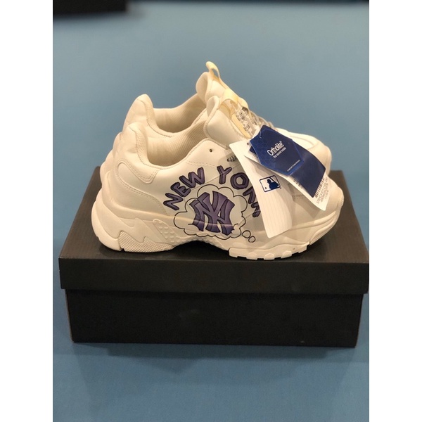 Giày Sneaker MLB Nam Nữ, Giày Boston, NY, LA Da Bò Đế 2 Lớp Tăng Chiều Cao Hàng Cao Cấp Full Box + Bill | BigBuy360 - bigbuy360.vn