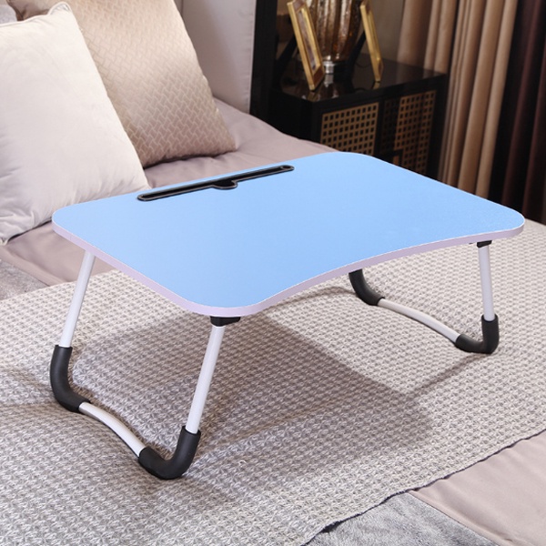 Bàn học gấp gọn có khe cắm có ảnh thật hàng xịn