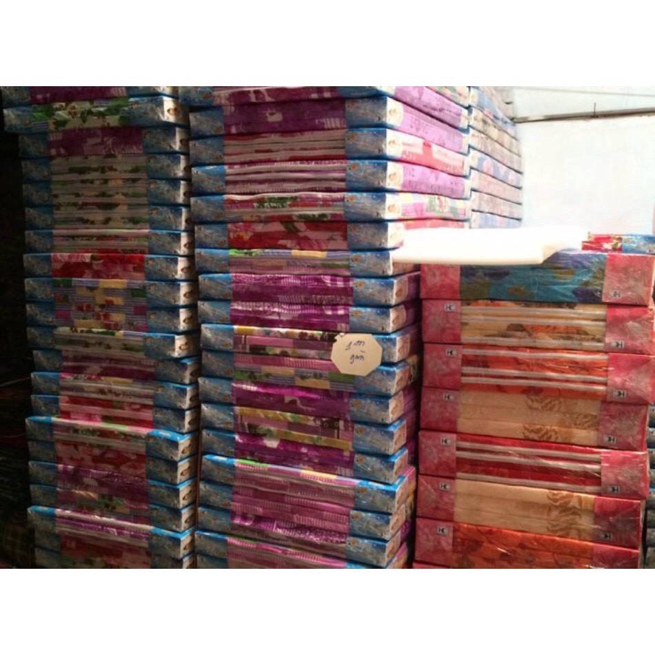 NỆM GẤP 3 PE KOREA 1M2-2M - Họa Tiết Ngẫu NhiêN- GIAO NHANH 1H