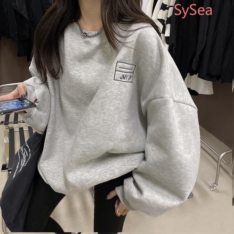 Áo Sweater In Hình Phong Cách Hàn Quốc Xinh Xắn Cho Nữ