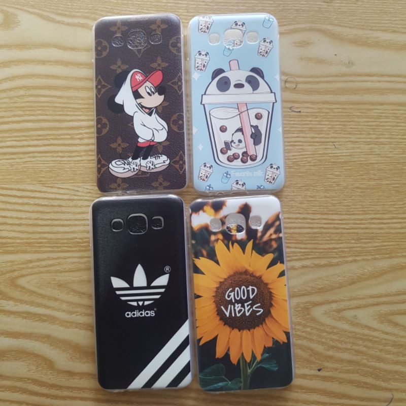 Ốp Samsung E5 dẻo in hình