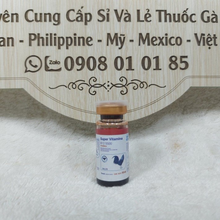 Super Vitamina B12 5500 (COMBO 2 LỌ - MỎI LỌ 10ML)
