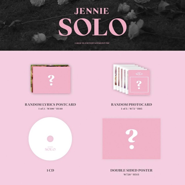 BLACKPINK | Jennie Solo (bộ sản phẩm)